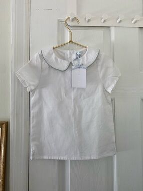 Edgehill Colection Peter Pan Collar Top